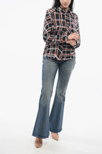 Bottega Veneta Silk Checkered Shirt