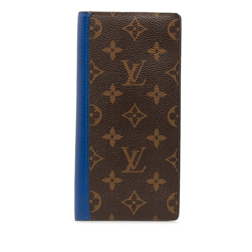 Louis Vuitton Monogram Macassar Long Wallet