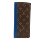 Louis Vuitton Monogram Macassar Long Wallet