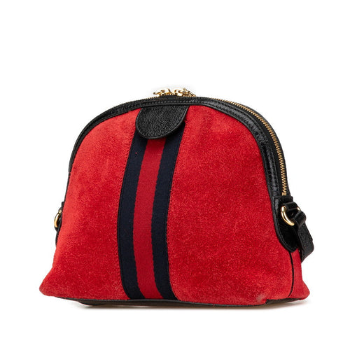Gucci Ophidia Suede Shoulder Bag
