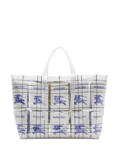Burberry Men Ekd Logo Tote Bag