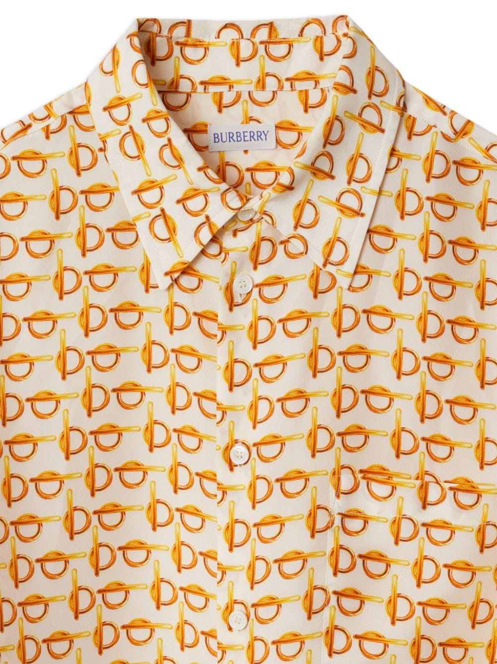 Burberry Women Printed Silk Shirt