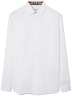 Burberry Men Logo Cotton Shirt
