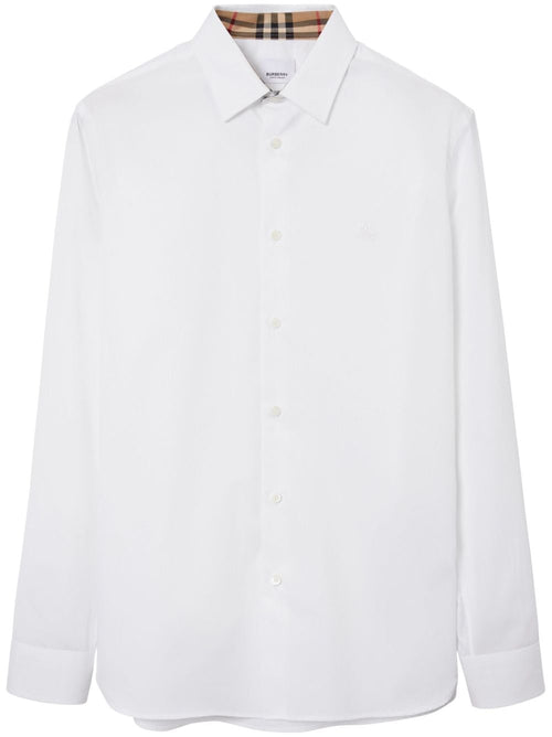 Burberry Men Logo Cotton Shirt