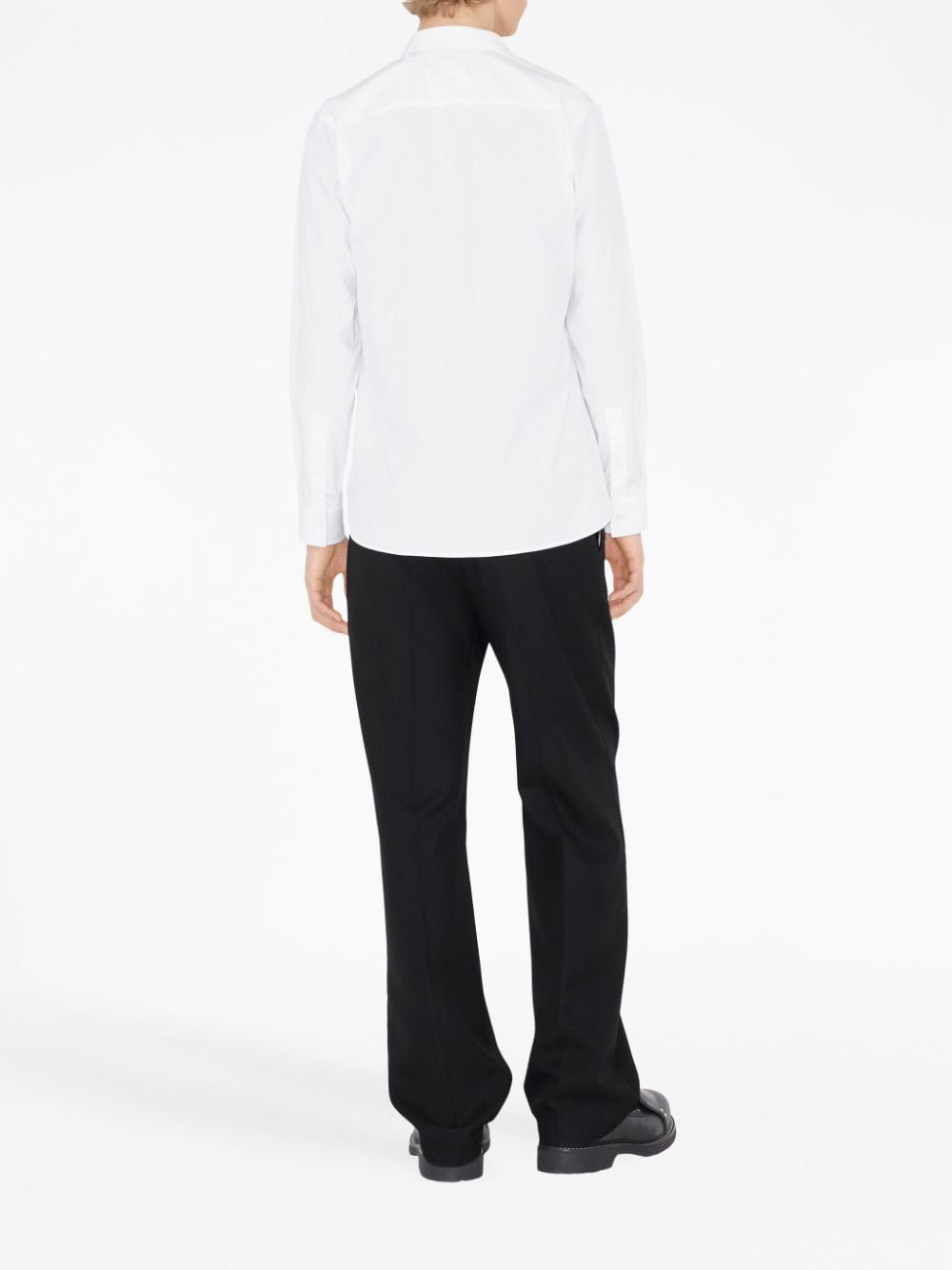 Burberry Men Logo Cotton Shirt