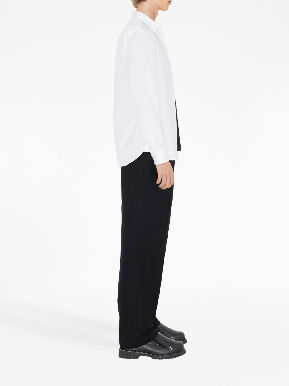 Burberry Men Logo Cotton Shirt