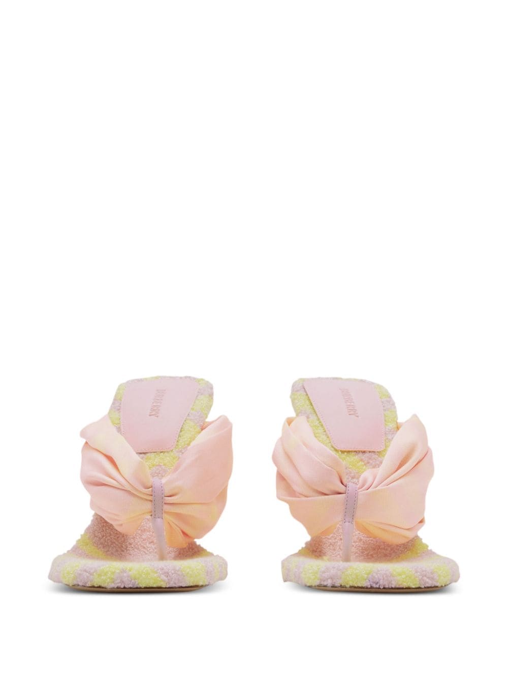 Burberry Women Pool Check Sandals