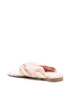 Burberry Women Check Thong Sandals