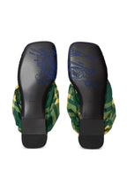 Burberry Women Pool Check Thong Sandals