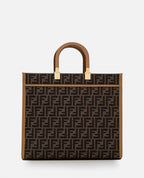 Fendi Women Fendi Sunshine Jacquard Tote Bag