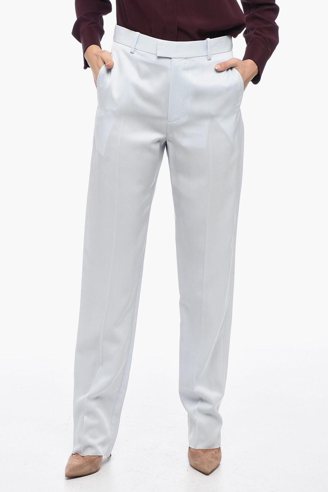 Bottega Veneta Straight-Fit FLUID Pants