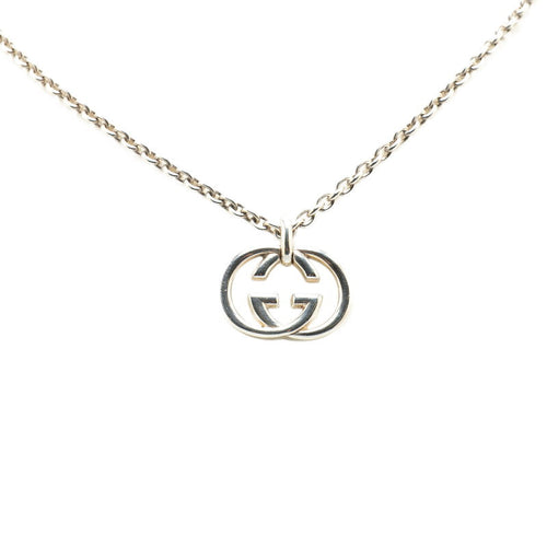 Gucci Interlocking G Silver Necklace