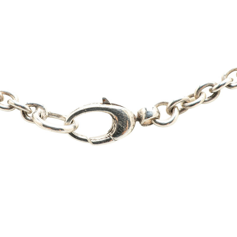 Gucci Interlocking G Silver Necklace