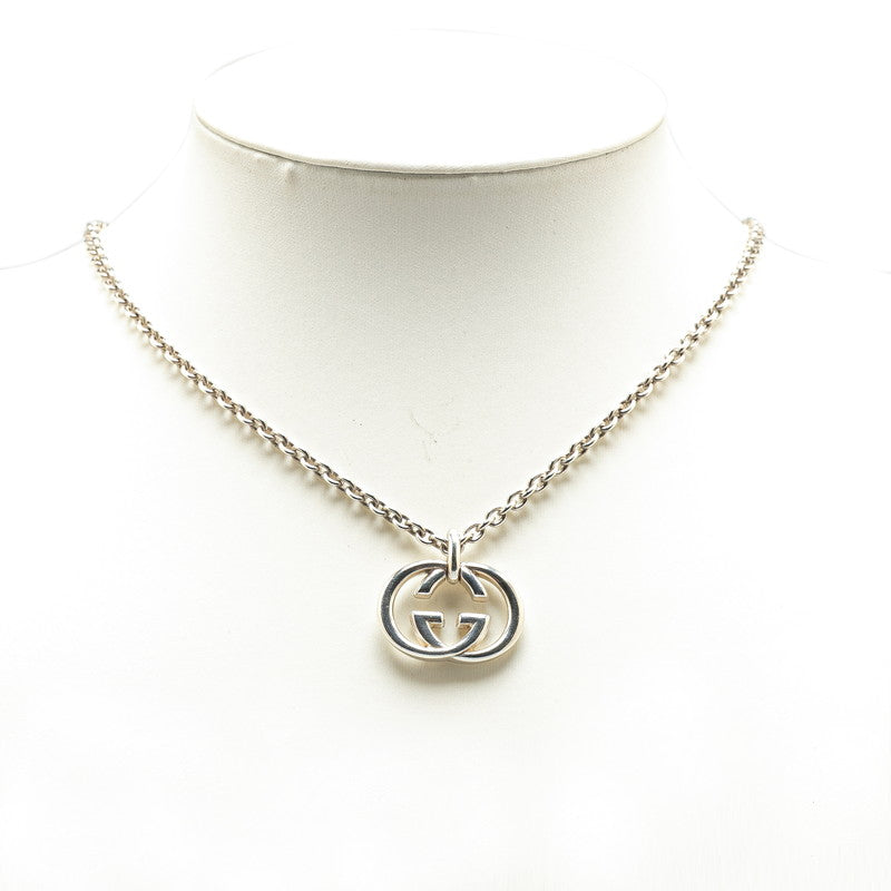 Gucci Interlocking G Silver Necklace