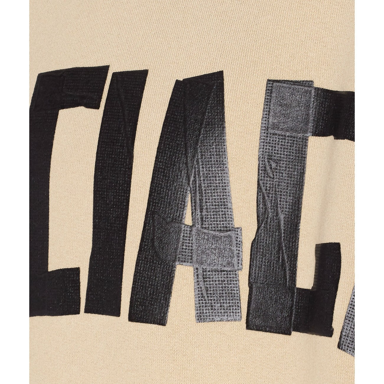 Balenciaga Men Tape Type Ripped Pocket Hoodie