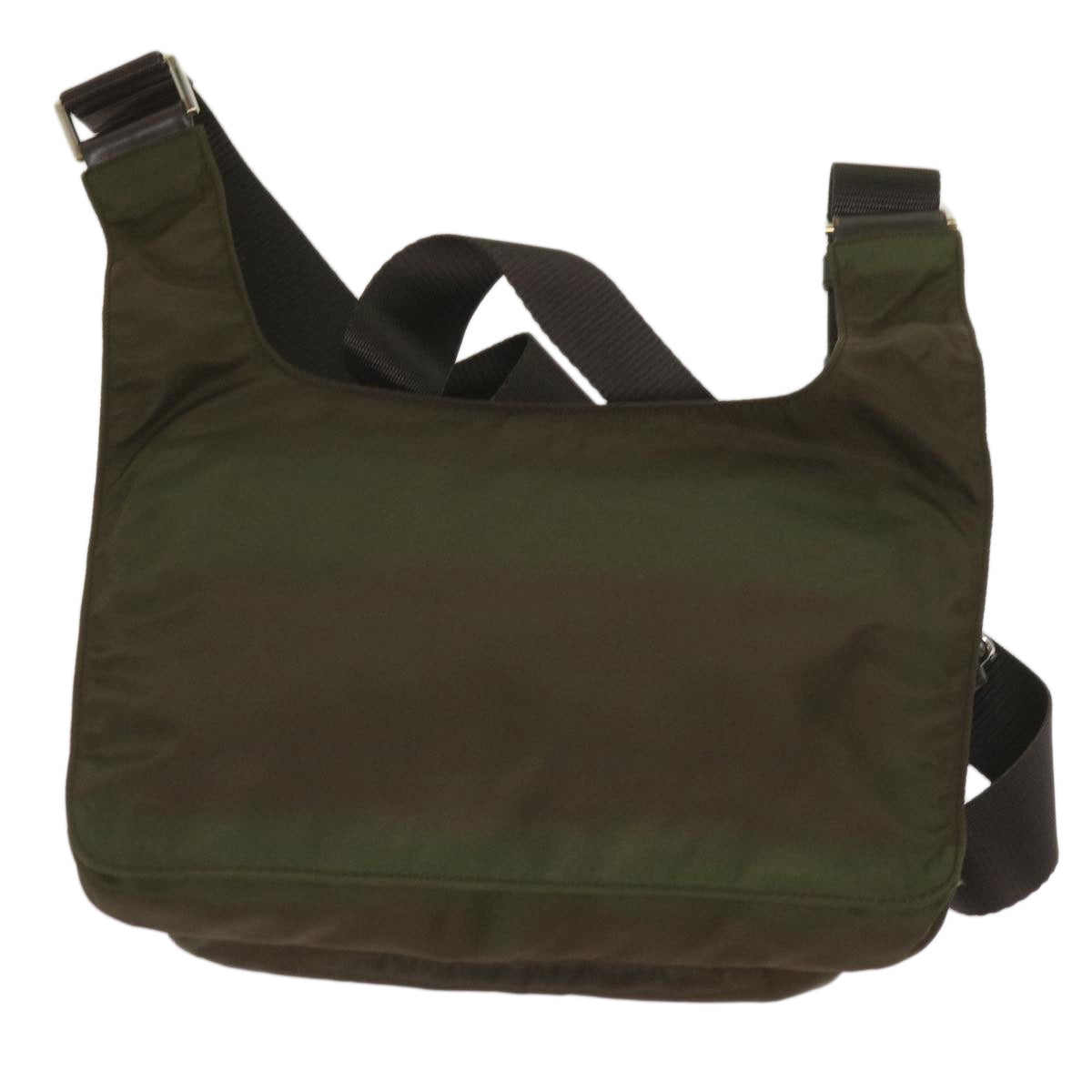 PRADA Shoulder Bag Nylon Khaki  tb1041