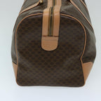 CELINE Macadam Canvas Boston Bag PVC Brown  tb1060