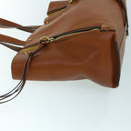 Chloe Milo Shoulder Bag Leather Brown tb881