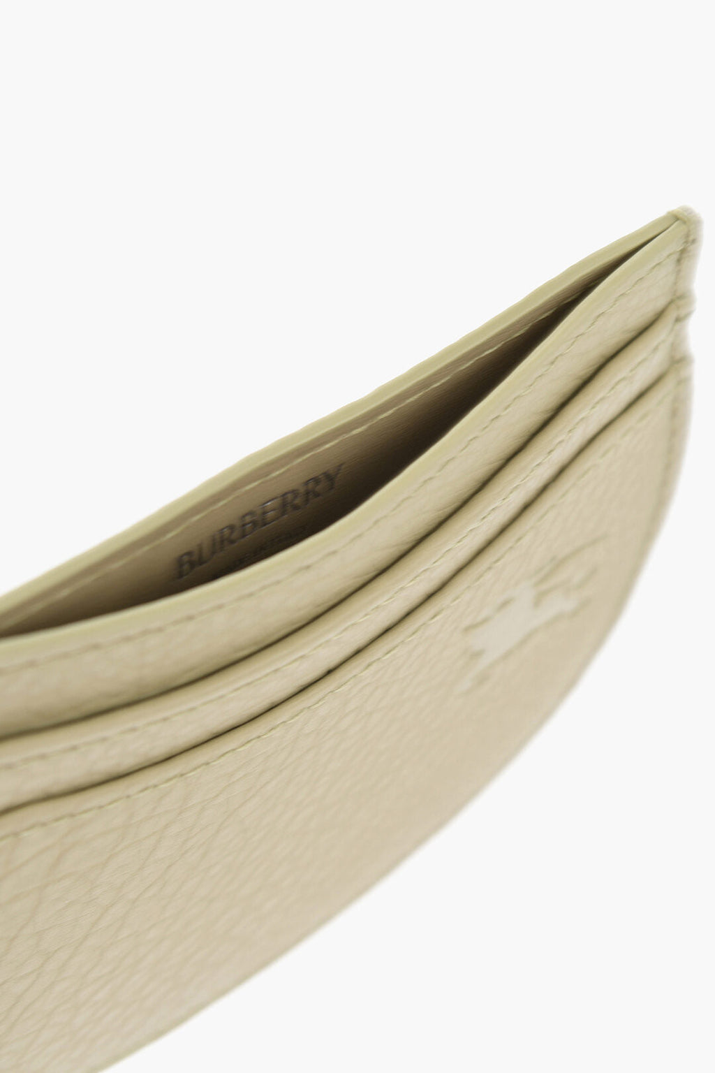Burberry Textured Leather ROCKING HORSE Card Holder