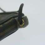FENDI Zucca Canvas Shoulder Bag Brown Blackth4549