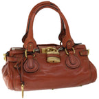 Chloe Paddington Shoulder Bag Leather Brown 01 10 51 5276 th4598