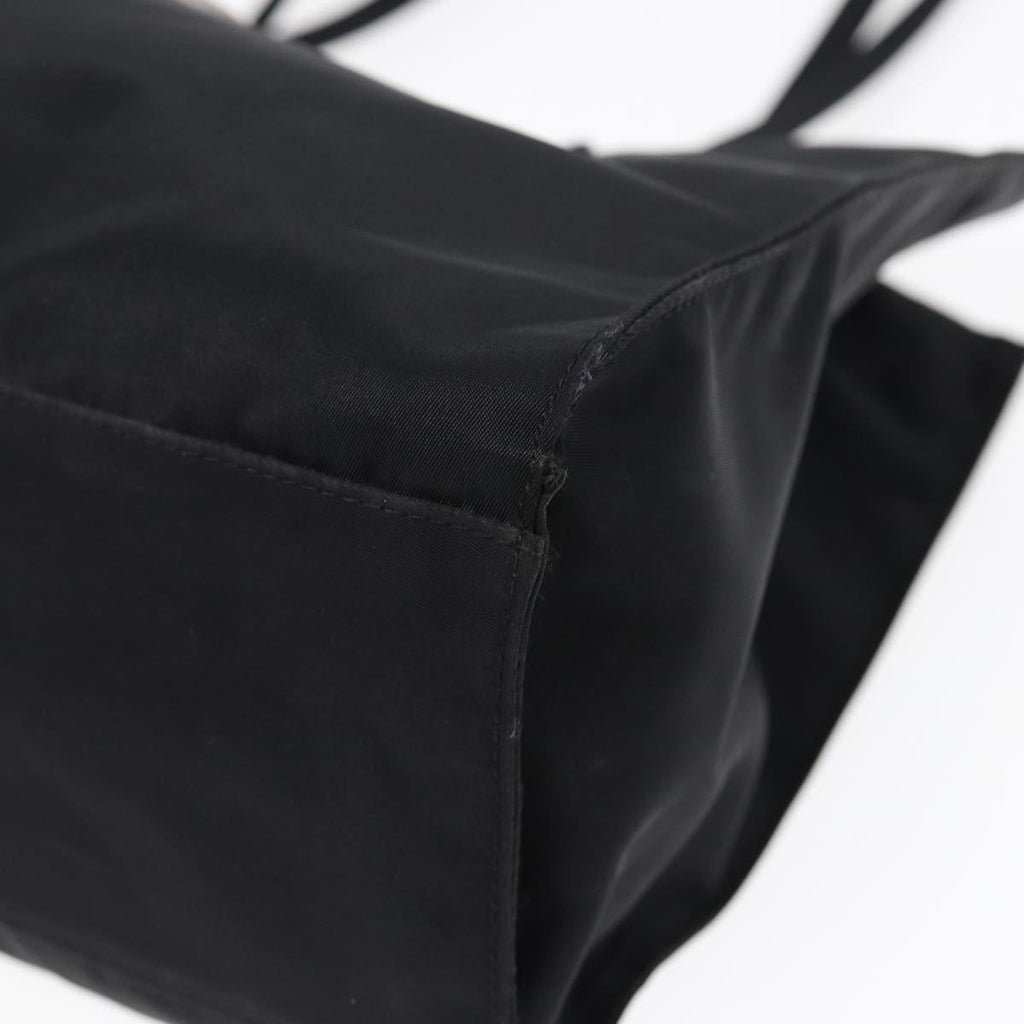 FENDI Tote Bag Nylon Black Silverth5238