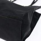 FENDI Tote Bag Nylon Black Silverth5238