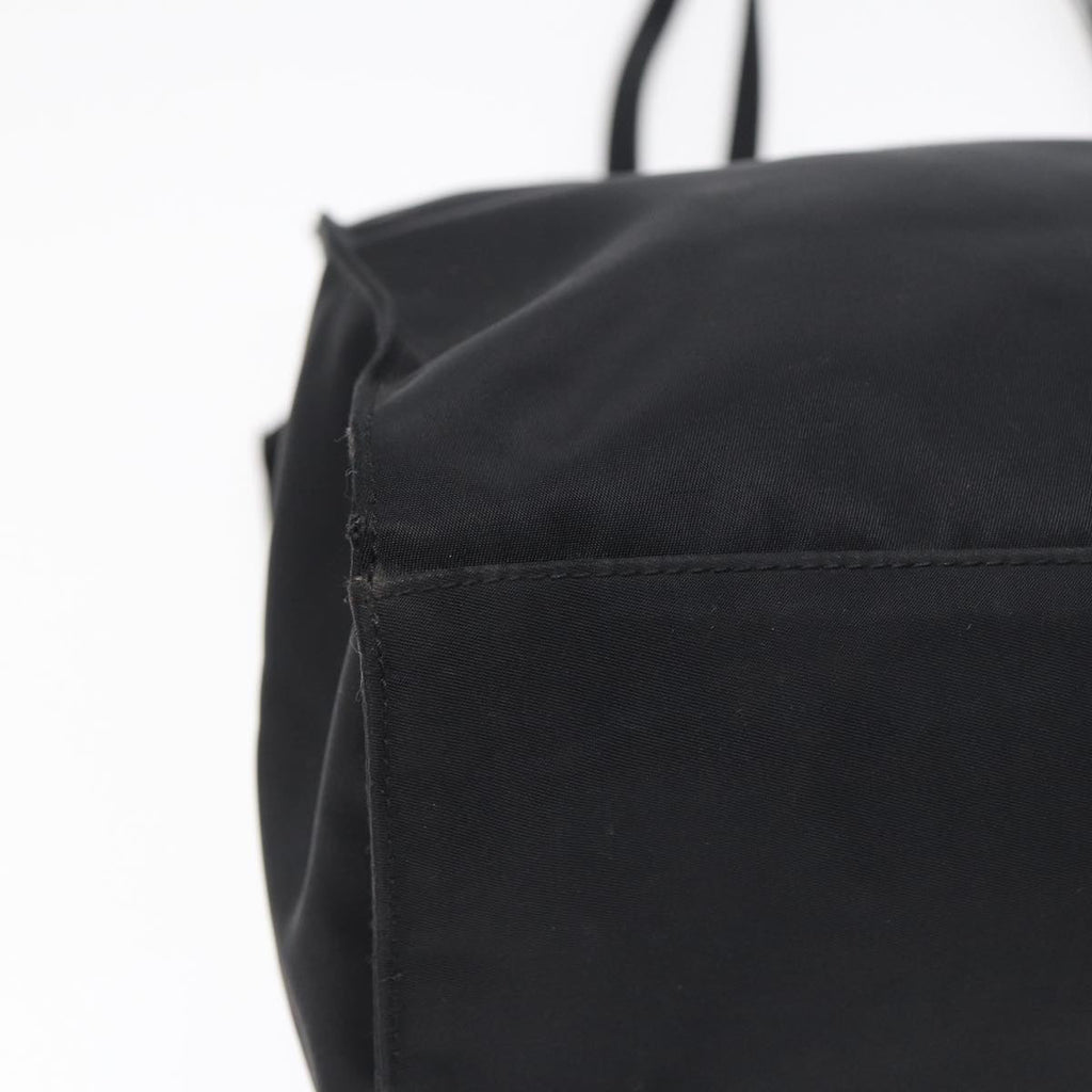 FENDI Tote Bag Nylon Black Silverth5238