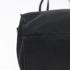 FENDI Tote Bag Nylon Black Silverth5238