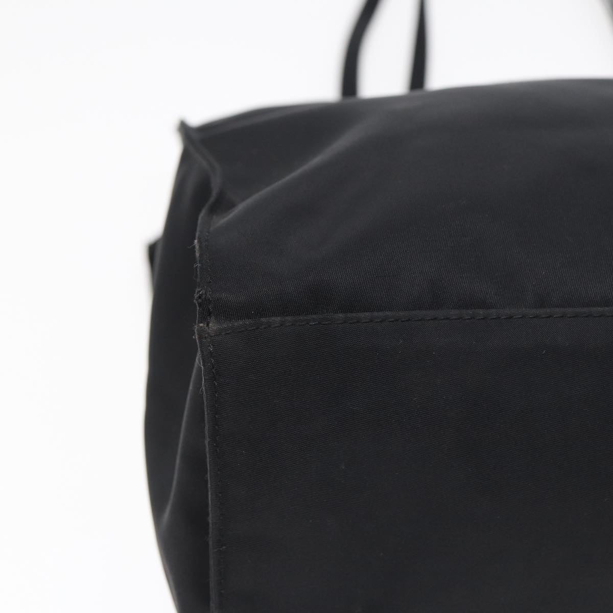 FENDI Tote Bag Nylon Black Silverth5238