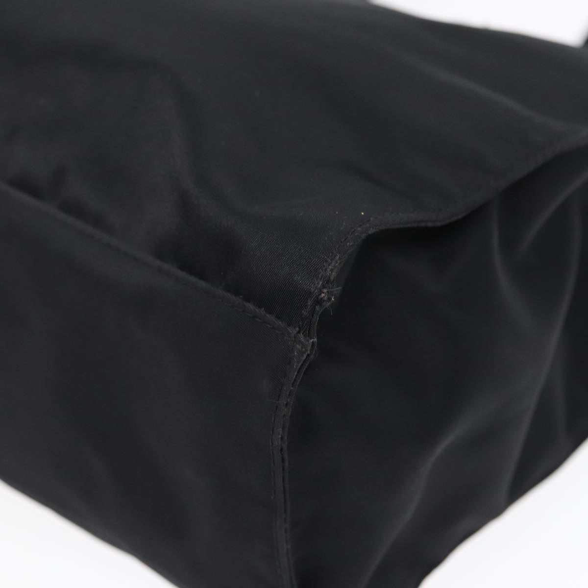 FENDI Tote Bag Nylon Black Silverth5238