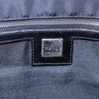 FENDI Tote Bag Nylon Black Silverth5238