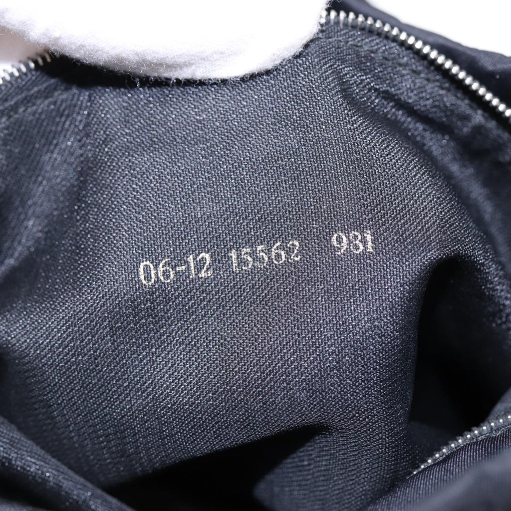 FENDI Tote Bag Nylon Black Silverth5238