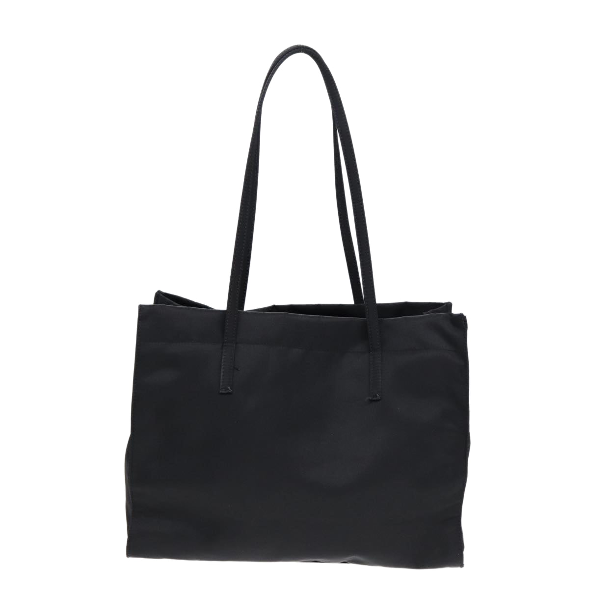 FENDI Tote Bag Nylon Black Silverth5238