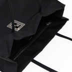 FENDI Tote Bag Nylon Black Silverth5238