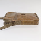 FENDI Zucchino Canvas Mamma Baguette Shoulder Bag Beige 8BR030th5427