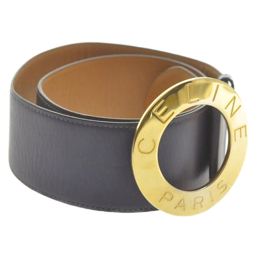 CELINE Belt Leather Purple  sa2622