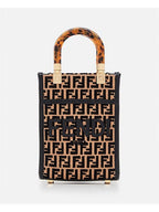 Fendi Women Fendi Sunshine Rafia Mini Bag