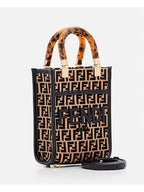 Fendi Women Fendi Sunshine Rafia Mini Bag