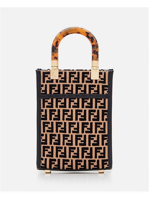 Fendi Women Fendi Sunshine Rafia Mini Bag