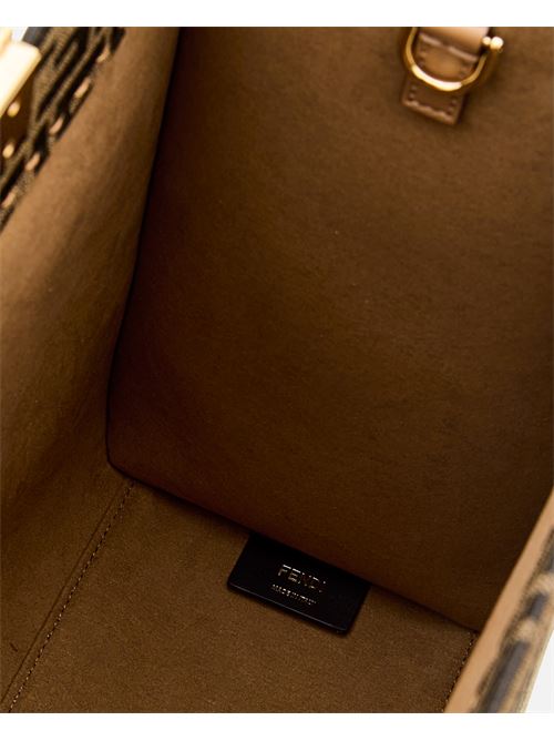 Fendi Women Fendi Sunshine Jacquard Tote Bag