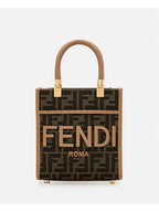 Fendi Women Mini Sunshine Jacquard Bag