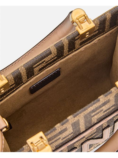 Fendi Women Mini Sunshine Jacquard Bag