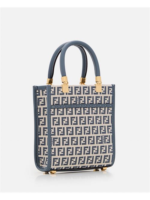 Fendi Women Mini Sunshine Jacquard Bag