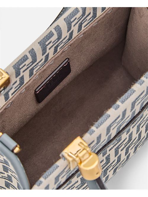 Fendi Women Mini Sunshine Jacquard Bag