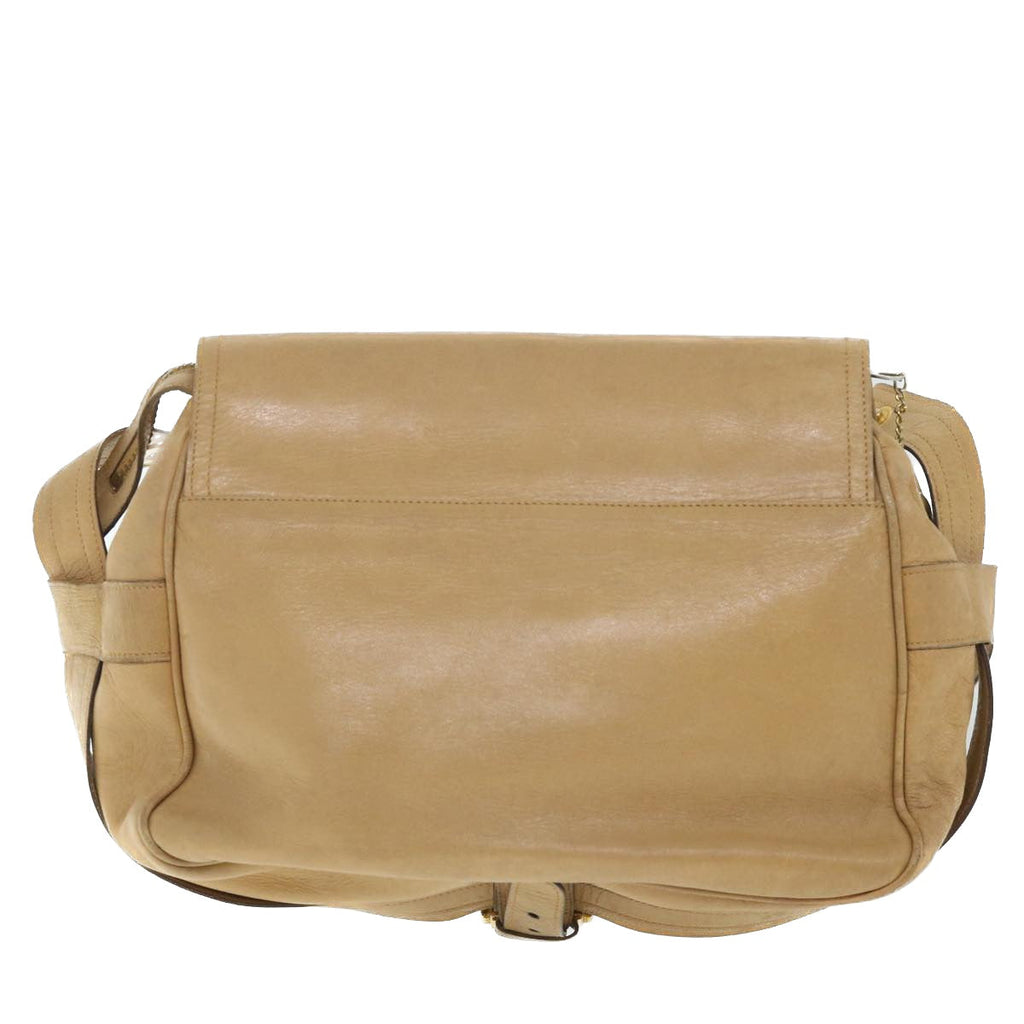 CELINE Shoulder Bag Beige  ti1236