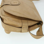 CELINE Shoulder Bag Beige  ti1236