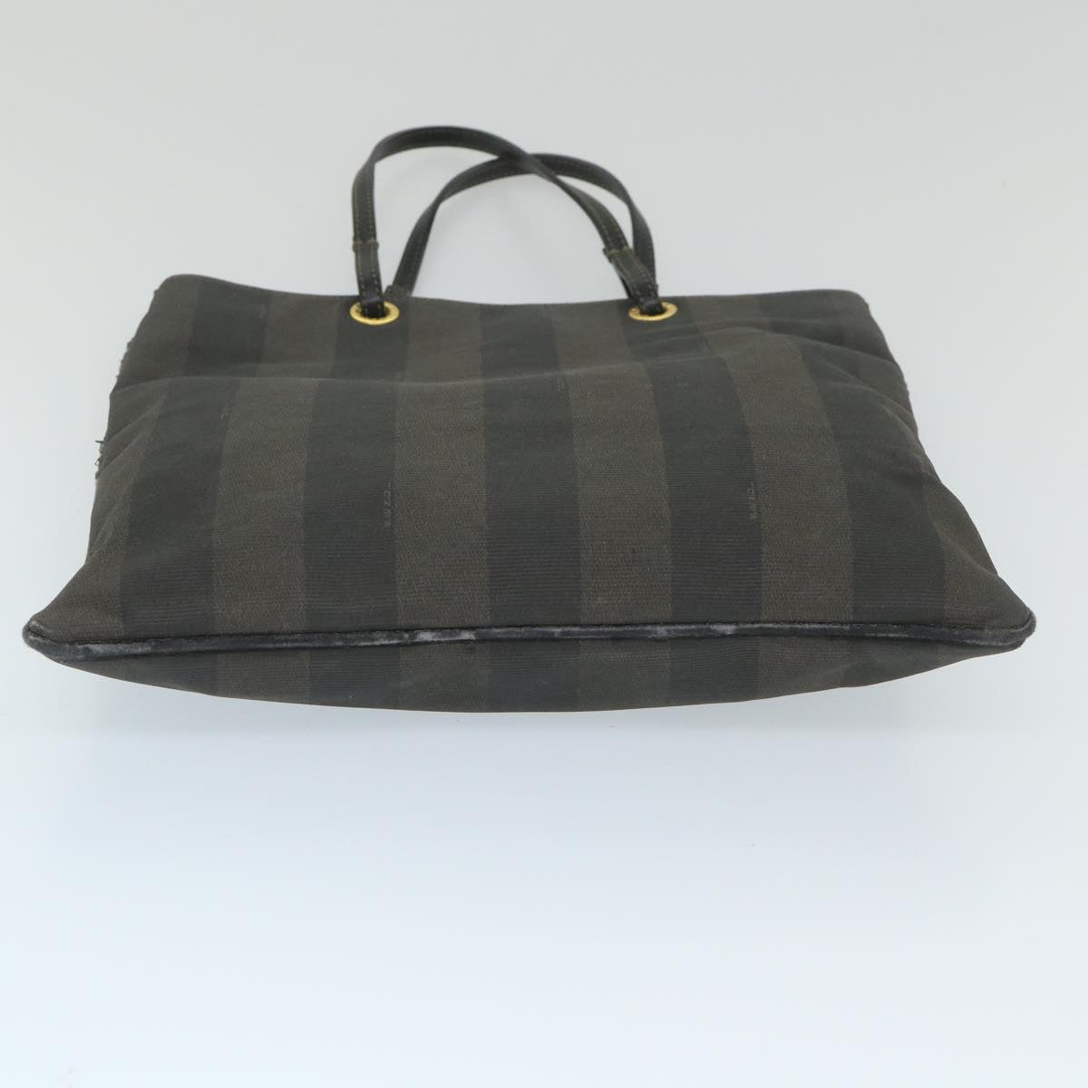 FENDI Pecan Canvas Tote Bag Coated Canvas Brown Blackti1269