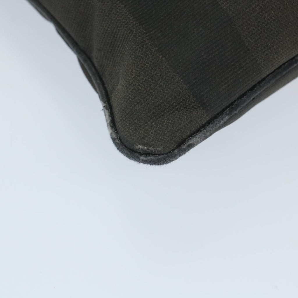FENDI Pecan Canvas Tote Bag Coated Canvas Brown Blackti1269