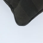 FENDI Pecan Canvas Tote Bag Coated Canvas Brown Blackti1269